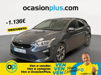 Usado Kia Ceed 100 CV (73 kW) 2020 Gris Utilitario