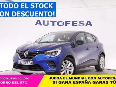 Usado Renault Captur Intens 90 CV (66 kW) 2022 Azul SUV