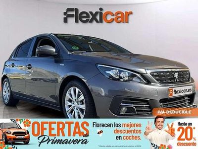 Usado Peugeot 308 Style 131 CV (96 kW) 2020 Gris Utilitario