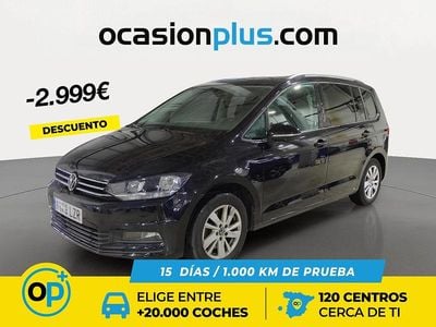 Negro Usado 2022 VW Touran Advance Monovolumen | 26.390 € (Precio justo)