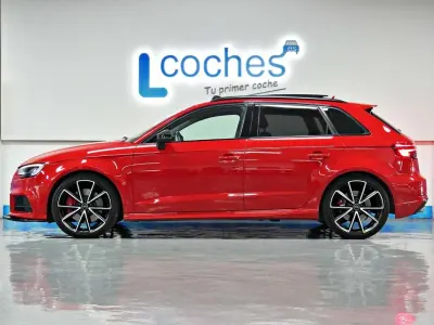 Usado Audi S3 Sportback 310 CV (228 kW) 2018 Rojo Utilitario