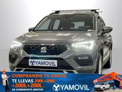 Usado Seat Ateca Style 110 CV (80 kW) 2022 Gris SUV