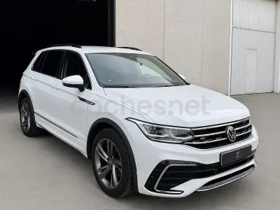 Usado VW Tiguan R-line 150 CV (110 kW) 2022 Blanco SUV