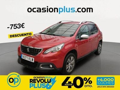 Usado Peugeot 2008 Style 82 CV (60 kW) 2018 Rojo SUV