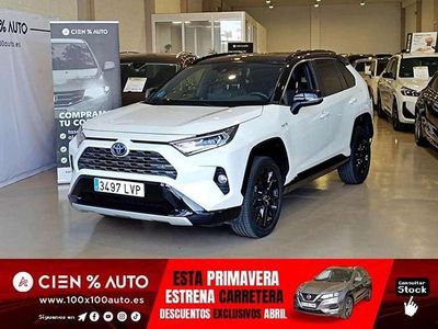 Usado Toyota RAV4 Hybrid Style 218 CV (160 kW) 2021 Blanco SUV