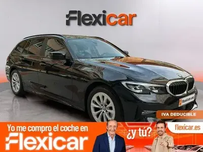 Usado BMW 320 190 CV (139 kW) 2021 Negro Familiar