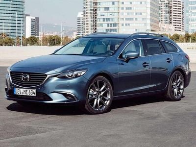 Käytetty Mazda 6 Style+ 150 HP (110 kW) 2017 Punainen Farmari