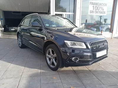 Usado Audi Q5 Ambition 245 CV (180 kW) 2014 Azul SUV