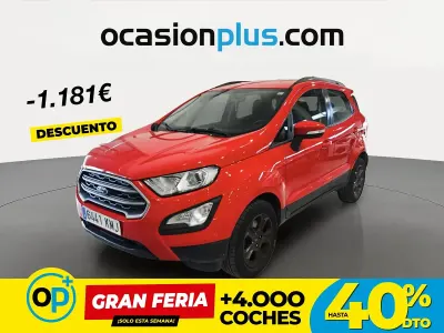Usado Ford Ecosport Trend+ 125 CV (91 kW) 2018 Rojo SUV