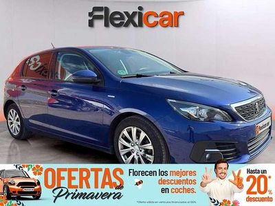 Usado Peugeot 308 SW Allure 131 CV (96 kW) 2020 Azul Familiar