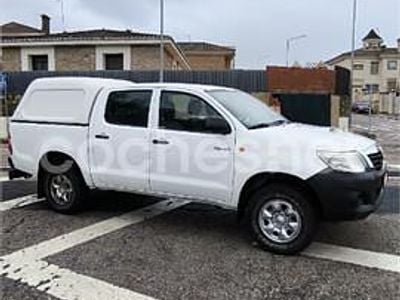 Usado Toyota HiLux 144 CV (105 kW) 2013 Blanco Pickup/Camioneta