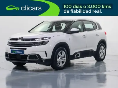 Usado Citroën C5 Aircross Live 131 CV (96 kW) 2020 Blanco SUV
