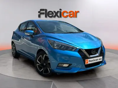 Usado Nissan Micra Acenta 92 CV (67 kW) 2021 Azul Utilitario