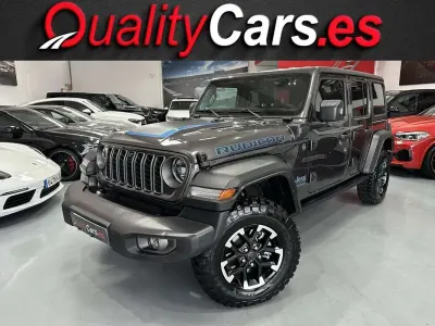 Usado Jeep Wrangler Unlimited Rubicon 381 CV (280 kW) 2025 Gris SUV