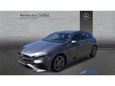 Usado Mercedes A180 AMG line 136 CV (100 kW) 2025 Gris montana