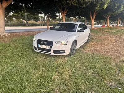 Usado Audi A5 Sportback S-Line 204 CV (150 kW) 2014 Blanco Utilitario