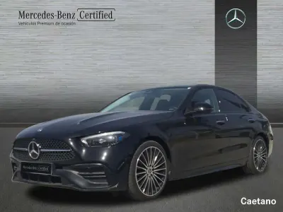 Usado Mercedes C220 200 CV (147 kW) 2022 Negro Berlina