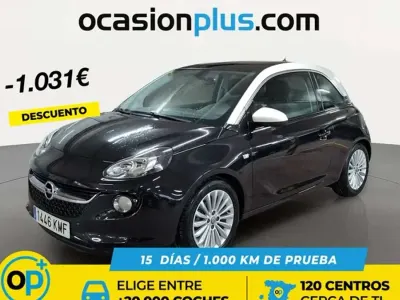 Usado Opel Adam Glam 101 CV (74 kW) 2018 Negro Utilitario