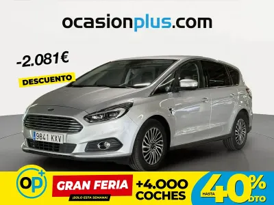 Usado Ford S-MAX Titanium 150 CV (110 kW) 2019 Gris Monovolumen