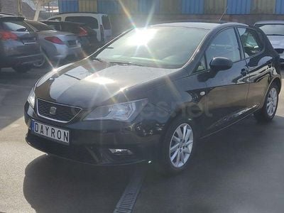 Usado Seat Ibiza Style 90 CV (66 kW) 2012 Negro Berlina