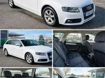 Usado Audi A4 143 CV (105 kW) 2010 Blanco Familiar