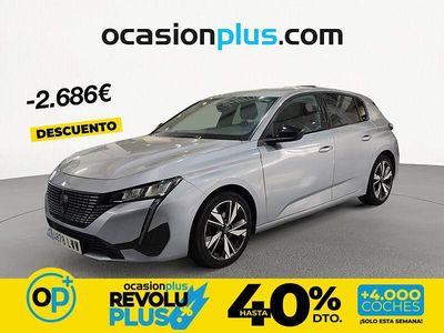 Usado Peugeot 308 Allure 130 CV (95 kW) 2022 Gris / plata Berlina
