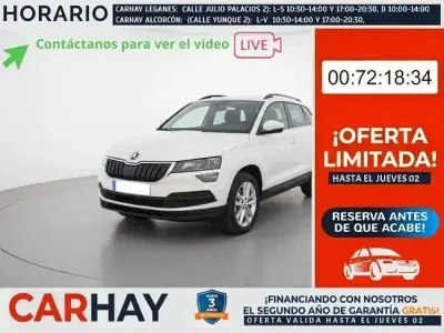 Usado Skoda Karoq Ambition 150 CV (110 kW) 2021 Blanco SUV