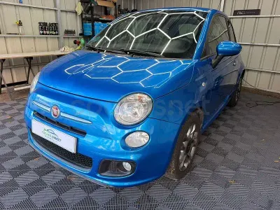 Usado Fiat 500S S 69 CV (50 kW) 2015 Azul Berlina