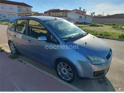 Usado Ford C-MAX Ghia 109 CV (80 kW) 2006 Azul Monovolumen
