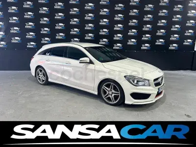 Używany Mercedes CLA200 Shooting Brake AMG line 136 KM (100 kW) 2015 Biały Kombi