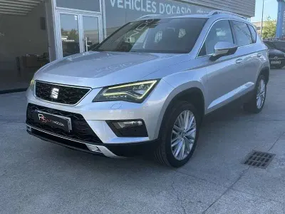 Käytetty Seat Ateca XCELLENCE 150 HP (110 kW) 2016 Harmaa Katumaasturi