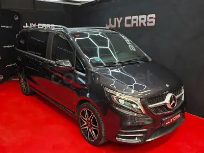 Usado Mercedes V300 Avantgarde 239 CV (175 kW) 2021 Negro Monovolumen