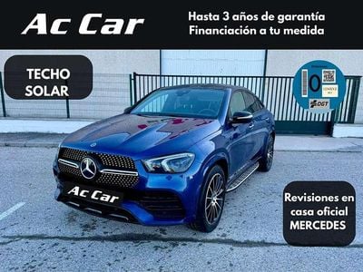 Usado Mercedes GLE350 320 CV (235 kW) 2021 Azul Coupe