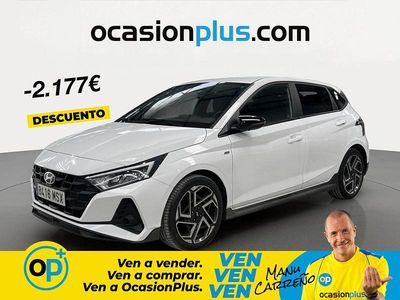 Usado Hyundai i20 N Line 79 CV (58 kW) 2024 Blanco Berlina