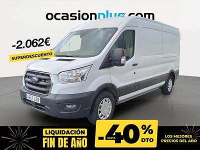Blanco Usado 2021 Ford Transit Trend Berlina | 22.690 € (Precio justo)
