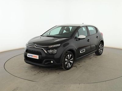 Usado Citroën C3 Feel 110 CV (80 kW) 2022 Negro Utilitario