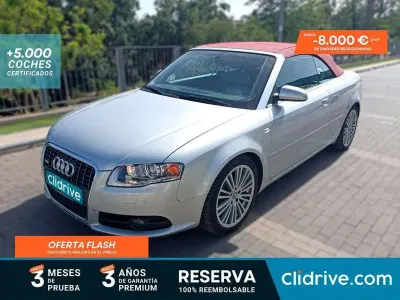 Usado Audi A4 Cabriolet Premium 179 CV (131 kW) 2007 Gris Descapotable