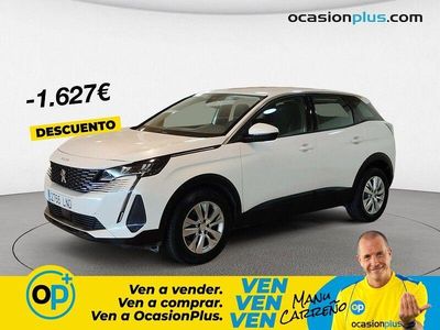 Usado Peugeot 3008 Active 130 CV (95 kW) 2021 Blanco SUV