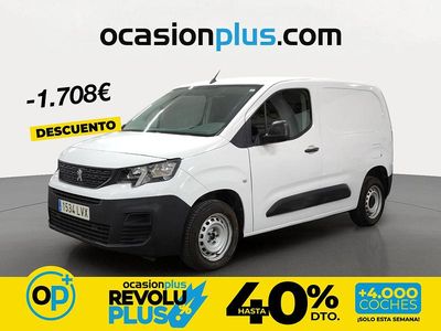 Usado Peugeot Partner 98 CV (72 kW) 2022 Blanco Monovolumen