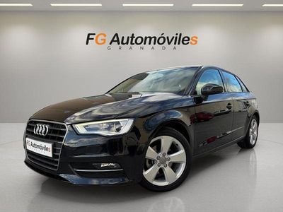 Usado Audi A3 Sportback Ambition 150 CV (110 kW) 2013 Negro Utilitario