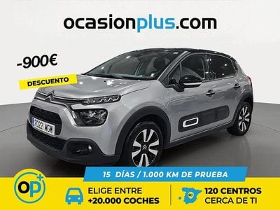 Usado Citroën C3 PureTech 83 CV (61 kW) 2023 Gris Utilitario