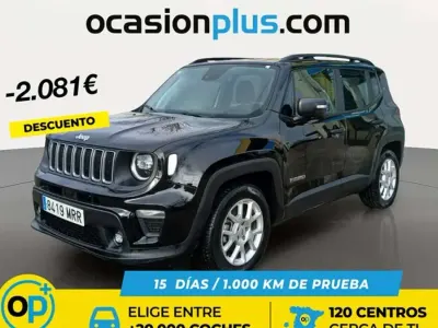 Usado Jeep Renegade Altitude 131 CV (96 kW) 2024 Negro SUV