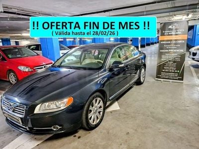 Usado Volvo S80 Summum 215 CV (158 kW) 2011 Negro Berlina