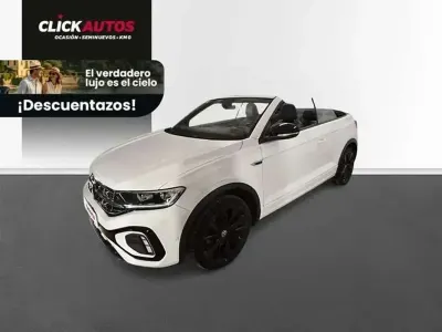 Usado VW T-Roc Cabriolet R-line 150 CV (110 kW) 2022 Blanco Descapotable