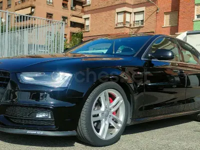 Usado Audi A4 S-Line 245 CV (180 kW) 2014 Negro Berlina