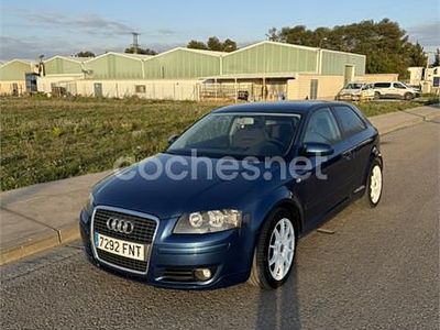 Usado Audi A3 Ambiente 160 CV (117 kW) 2007 Azul Utilitario