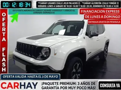Käytetty Jeep Renegade Trailhawk 241 HP (177 kW) 2022 Valkoinen Katumaasturi