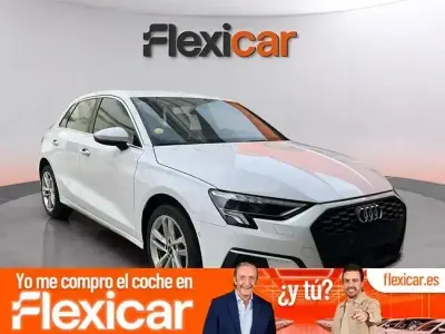 Usado Audi A3 116 CV (85 kW) 2021 Blanco Berlina