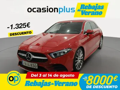 Usado Mercedes A180 116 CV (85 kW) 2018 Rojo Berlina