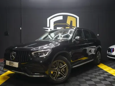 Usado Mercedes GLC300e 306 CV (225 kW) 2020 Negro SUV